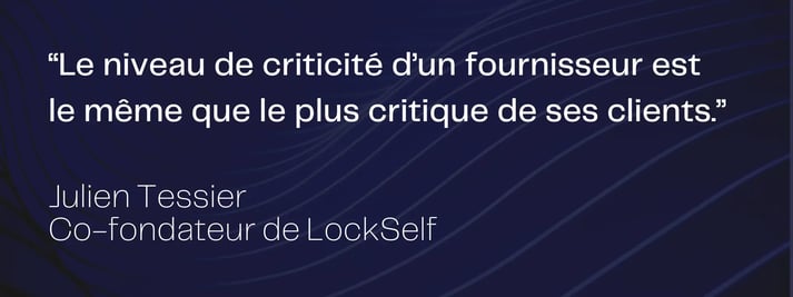 Niveau criticité fournisseur