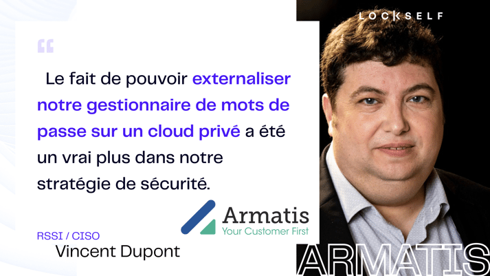 ARMATIS - Vicent Dupont - RSSI/CISO