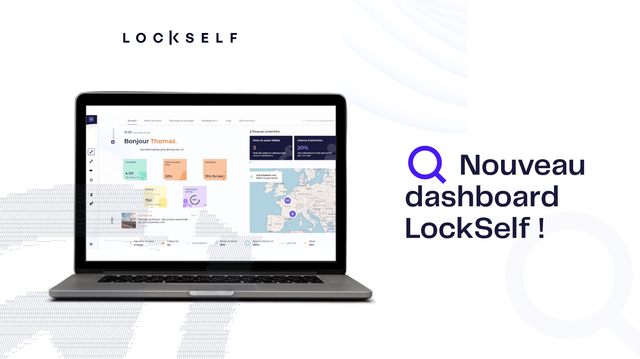 Nouveau dashboard LockSelf