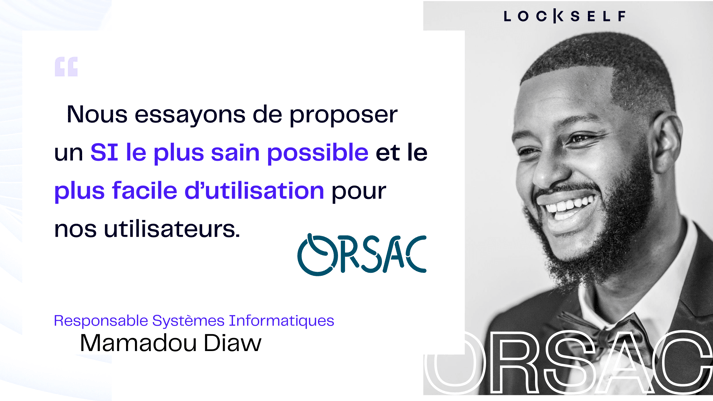ORSAC - Mamadou Diaw - Responsable systèmes informatiques