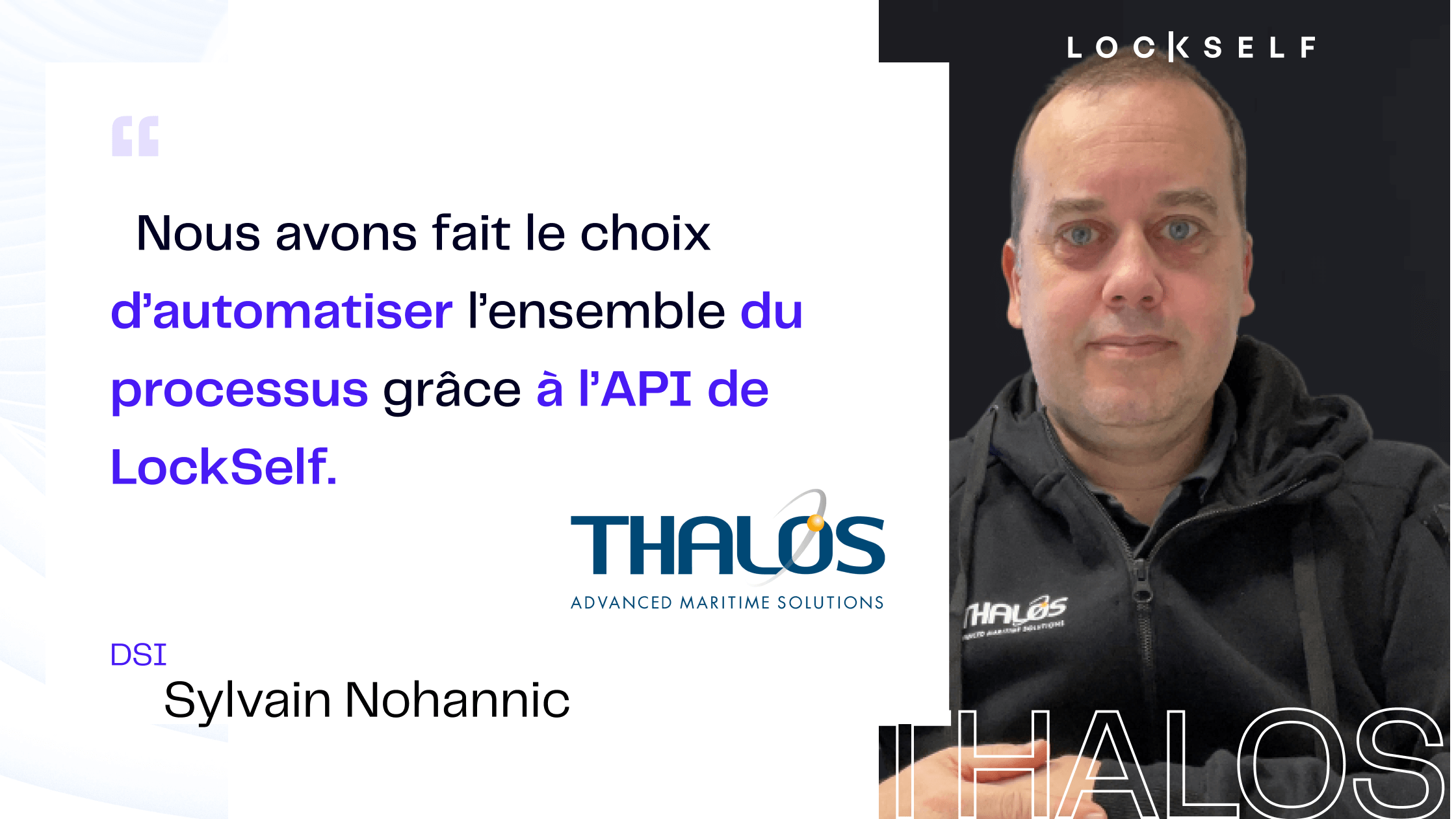 Thalos sécurise automatiquement ses navires grâce à l’API LockPass